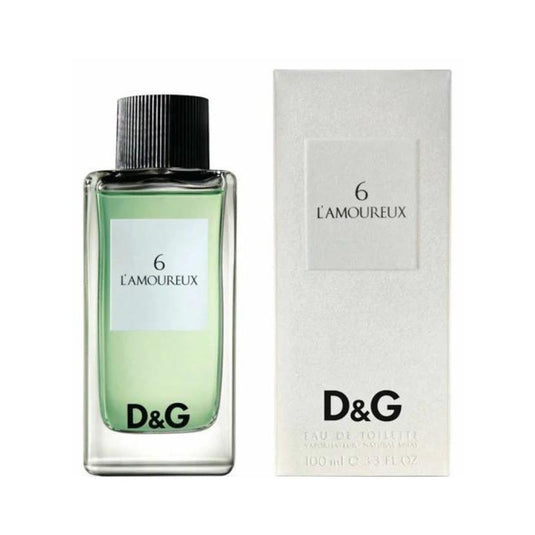 6 L'Amoureux EDT by Dolce & Gabbana EDT Unisex 3.3 Oz 100 ml