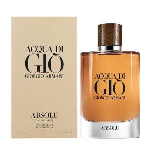 Acqua Di Gio Absolu EDP by Giorgio Armani 4.2 Oz 125 ml