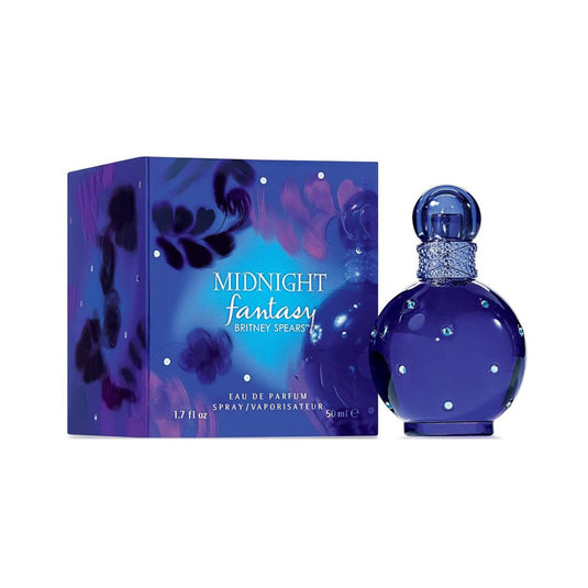 Britney Spears Midnight Fantasy EDP Women 1.7 Oz 50 ml - A popular woman's fragrance with fruity and floral notes.
