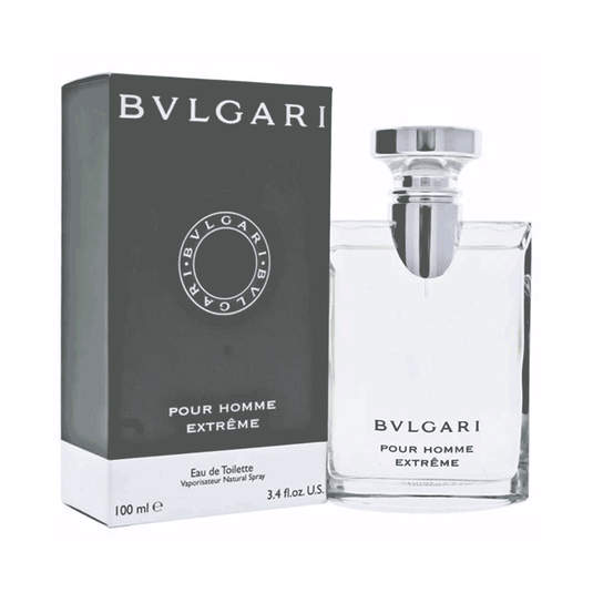 Bvlgari Pour Homme Extreme EDT Men 3.4 Oz 100 ml - a dynamic and intense fragrance, perfect for men who appreciate a scent that’s fresh yet deeply compelling