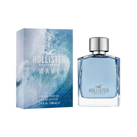 Hollister California Wave EDT Men 3.4 Oz 100 ml