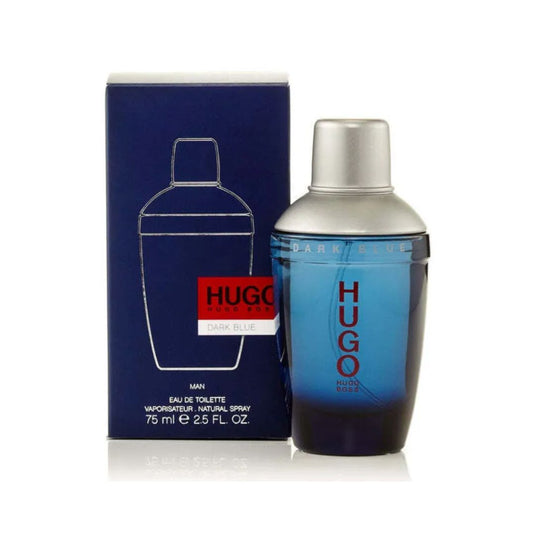 Hugo Dark Blue EDT Men Hugo Boss 2.5 Oz 75 ml