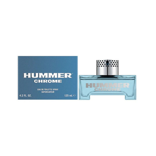 Hummer Chrome EDT Men 4.2 Oz 125 ml