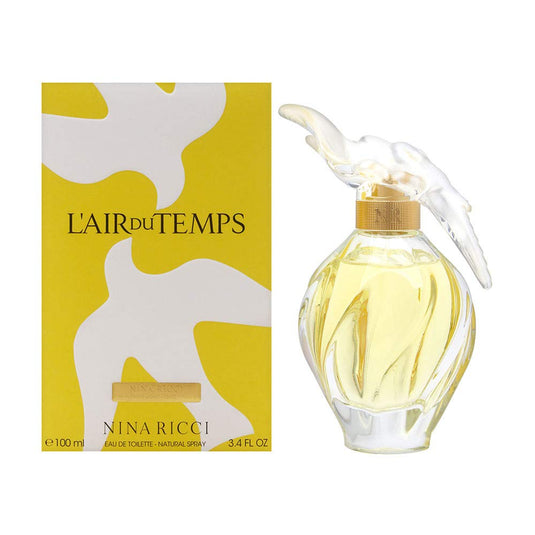 L'Air Du Temps With Bird Cap by Nina Ricci EDT 3.4 Oz 100 ml