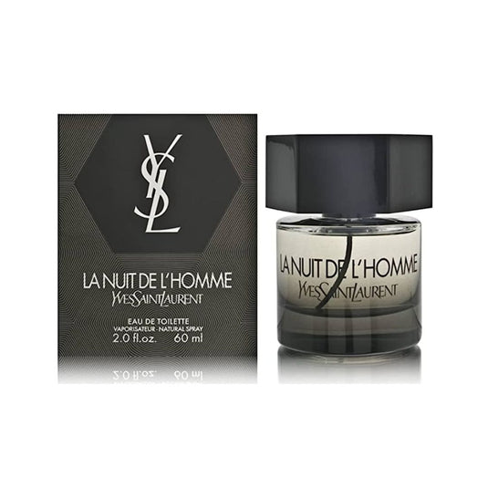 La Nuit De L'Homme EDT by Yves Saint Laurent Men 2.0 Oz 60 ml