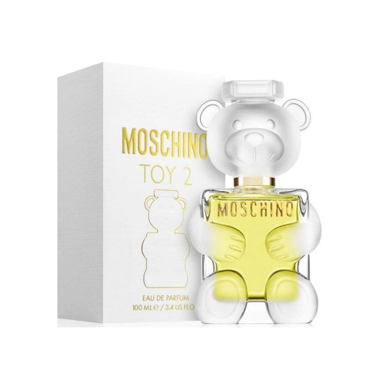Moschino Toy 2 EDP Women 3.4 Oz 100 ml - A playful women's fragrance with fruity and floral notes and a smooth base of sandalwood and musk