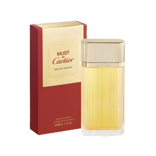 Must de Cartier Gold EDP Women 3.4 Oz 100 ml