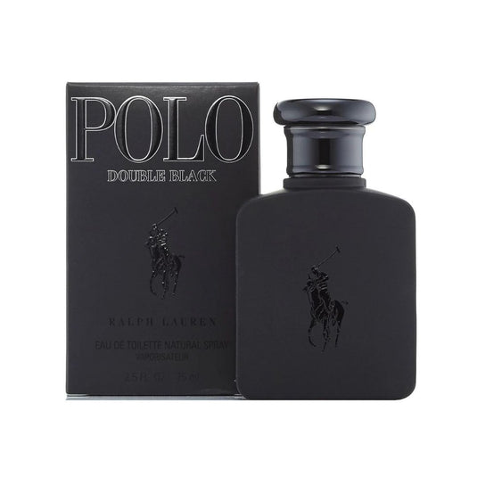 Polo Double Black EDT by Ralph Lauren Men 2.5 Oz 75 ml