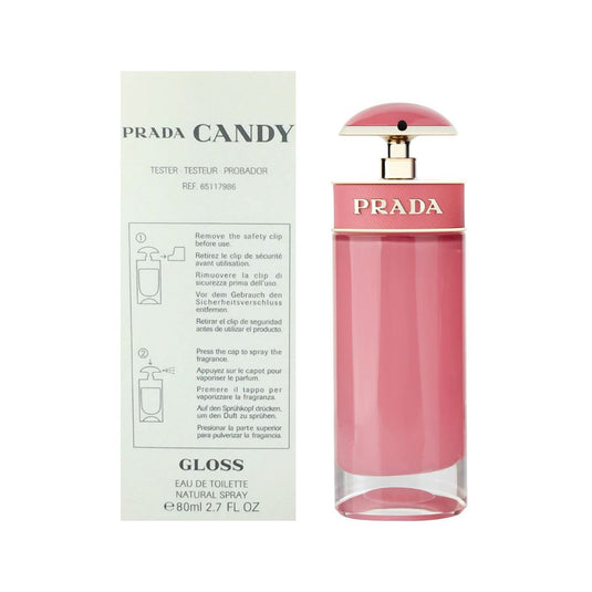 Prada Candy Gloss EDT Women Tester 2.7 Oz 80 ml