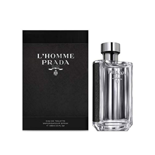 Prada L'Homme EDT Men 3.4 Oz 100 ml - A Rich and Luxurious fragrance perfect for daytime and evening wear.