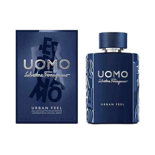 SalvatoreFerragamoUomoUrbanFeelEDTMen 3.4 Oz 100 ml