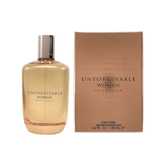 Unforgivable Woman EDP by Sean John 4.2 Oz 125 ml - is a lively fragrance that blends floral, fruity, and oriental notes.