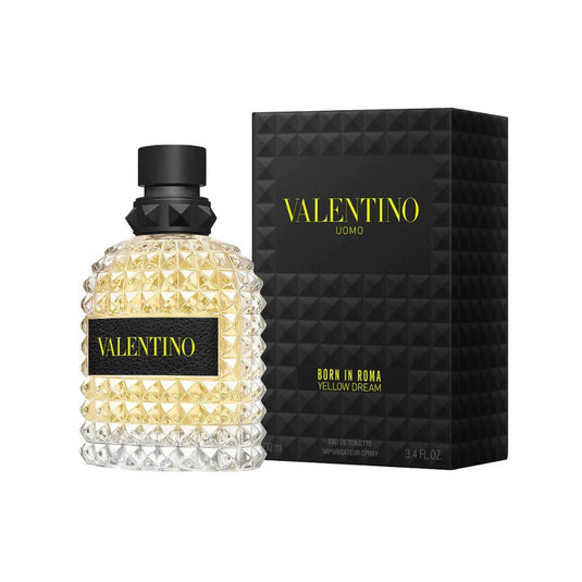 Valentino Uomo Born In Roma Yellow Dream EDT Men 3.4 Oz 100 ml