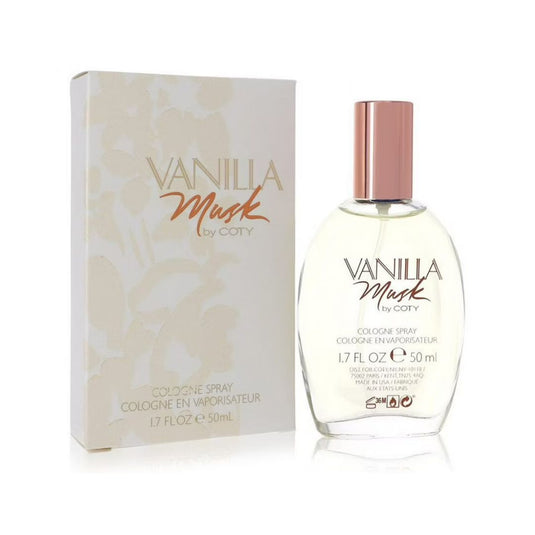 Vanilla Musk EDC by Coty Women 1.7 Oz 50 ml
