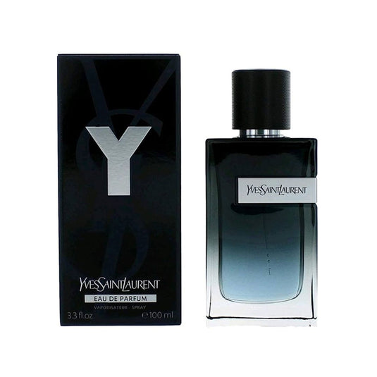 YSL Y by Yves Saint Laurent EDP Men 3.3 Oz 100 ml - a perfect cologne for men with fresh citrus, aromatic herbs, and rich woody notes. Ideal for daytime and evening wear
