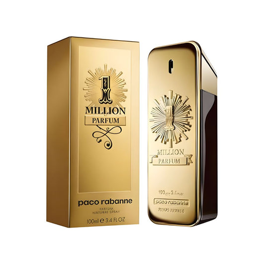 1 Million Parfum by Paco Rabanne EDP Men 3.4 Oz 100 ml