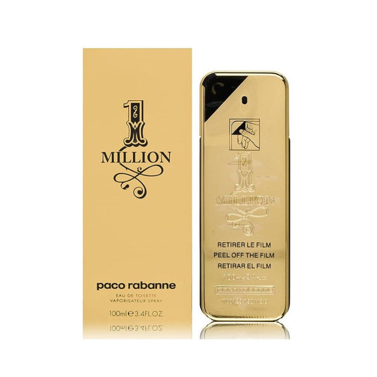 1 Million by Paco Rabanne EDT Men 3.4 Oz 100 ml
