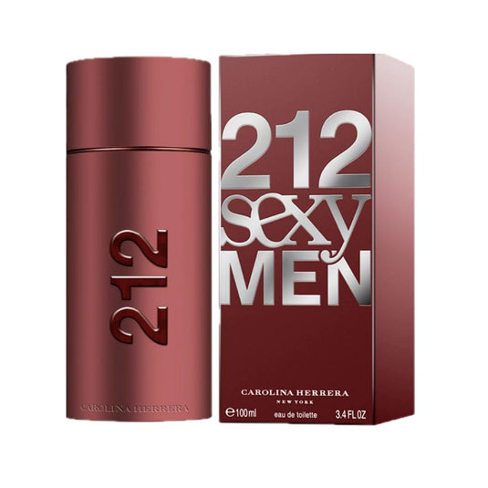 212 Men Sexy EDT by Carolina Herrera EDT Men 3.4 Oz 100 ml