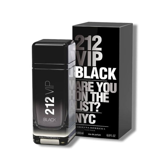 212 VIP Black EDP by Carolina Herrera Men 6.8 z 200 ml