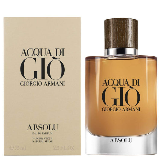 Acqua Di Gio Absolu EDP by Giorgio Armani 2.5 Oz