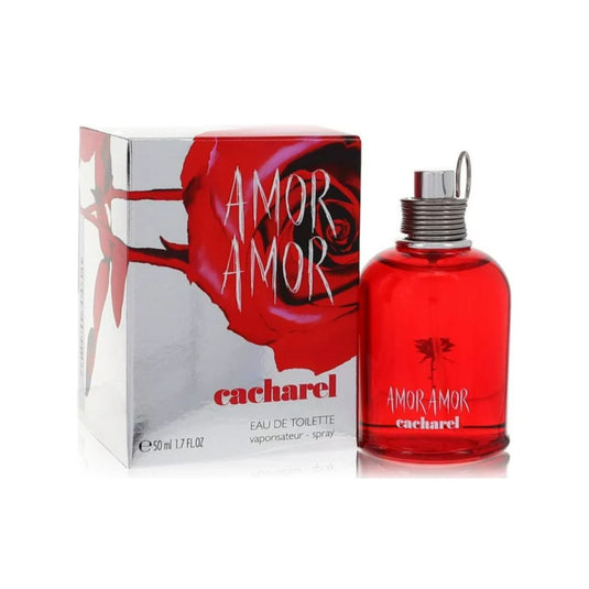 Amor Amor by Cacharel EDT Women 1.7. Oz 50 ml - a vibrant and passionate fragrance known for its fruity and floral elements