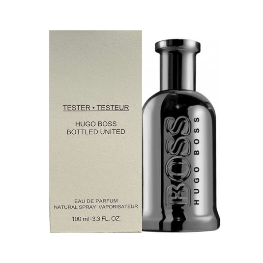 Hugo Boss Bottled United EDP Men 3.4 Oz 100 ml Tester