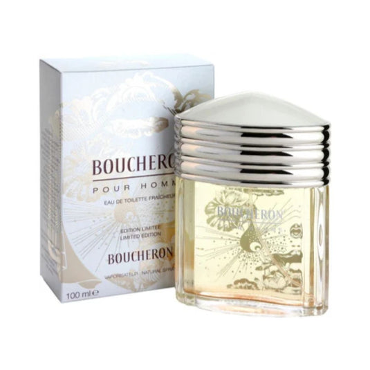 Boucheron Pour Homme Fraicheur Limited Edition EDT Men 3.4 Oz 100 ml