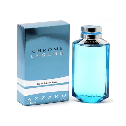 Chrome Legend EDT Men by Azzaro 4.2 Oz 125 ml