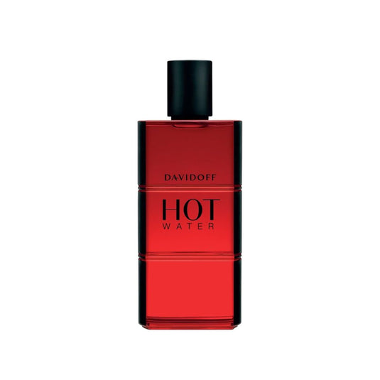 Davidoff Hot Water EDT Men - A bold blend of red basil, absinthe, pimento, and benzoin, perfect for the passionate man.