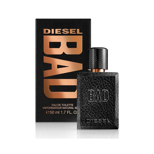 Diesel Bad EDT Men 1.7 Oz 50 ml - A Men's Fragrance with rich woody and oriental notes.