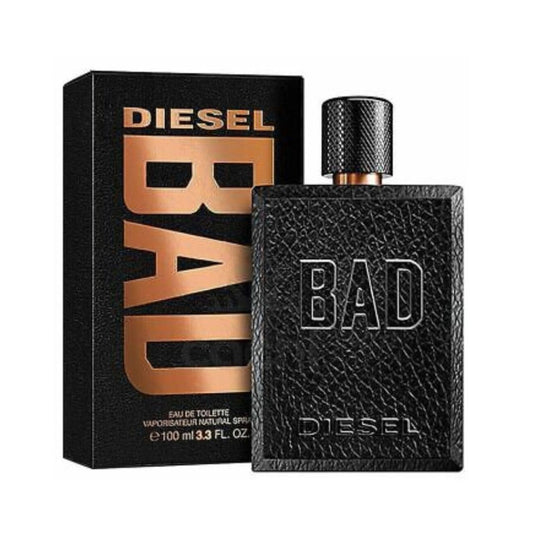 Diesel Bad EDT Men 3.4 Oz 100 ml - A Men's Fragrance with rich woody and oriental notes.