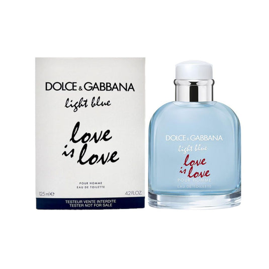 Dolce & Gabbana Light Blue Love Is Love EDT Men 4.2 Oz 125 ml