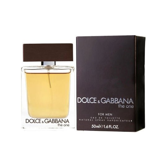 Dolce & Gabbana The One EDT Men 1.6 Oz 50 ml - classic fragrance blends fresh grapefruit, spicy coriander, and warm tobacco.