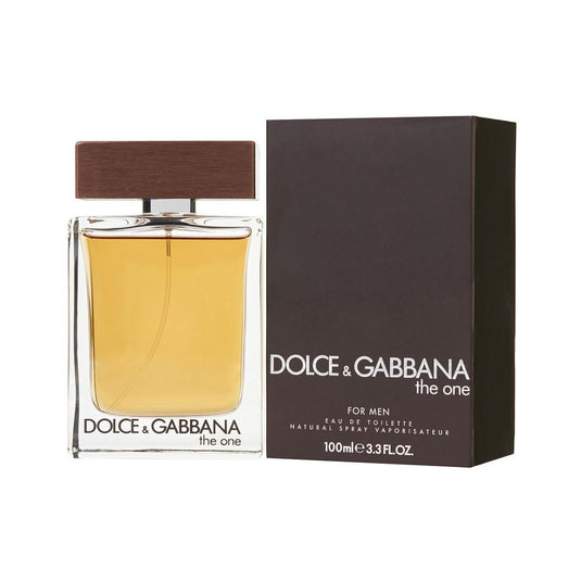 Dolce & Gabbana The One EDT Men 3.3 Oz 100 ml - classic fragrance blends fresh grapefruit, spicy coriander, and warm tobacco.