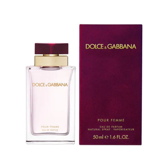 Dolce & Gabbana Pour Femme EDP Women 1.6 Oz 50 ml -  A Luxurious Scent blending Sweet Floral Notes 