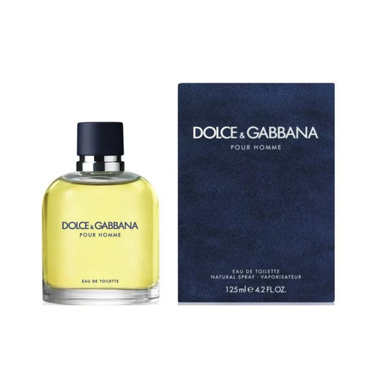 Dolce & Gabbana Pour Homme EDT Men 4.2 Oz 125 ml - A classic and timeless fragrance