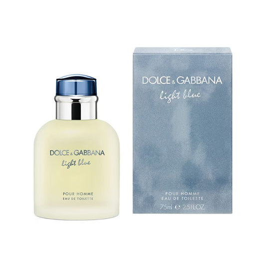 DolceGabbanaLightBluePourHommeEDTMen 2.5 Oz 75 ml