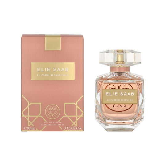 Elie Saab Le Parfum Essentiel Perfume EDP Women 3 Oz 90 ml - a luxury perfume offering citrus freshness, floral richness, and woody warmth.