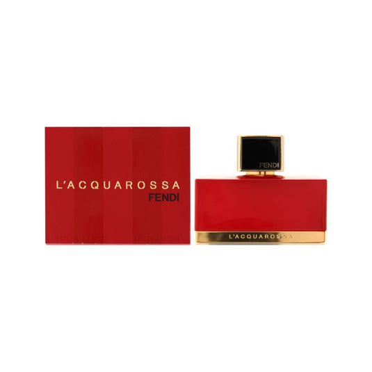 Fendi L'Acquarossa EDP Women 2.5 Oz 75 ml - A captivating blend of vibrant florals, juicy fruits, and warm woody notes