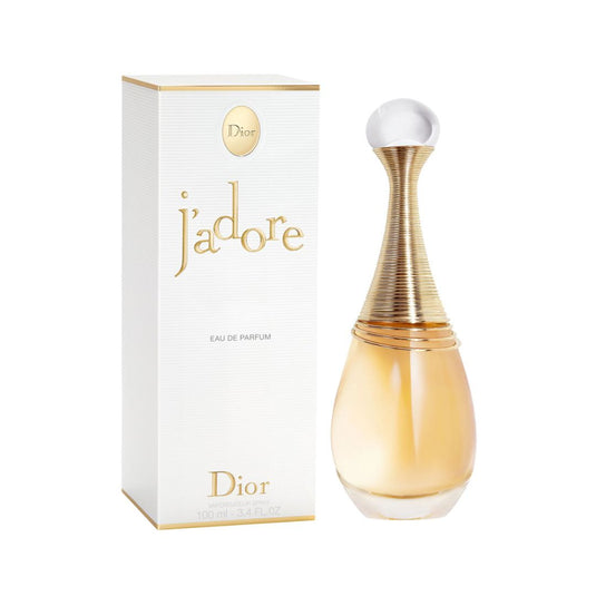 Jadore EDP by Christian Dior Women 3.4 Oz 100 ml - A luxurious fragrance with notes of ylang-ylang, rose, and jasmine, celebrating femininity and elegance