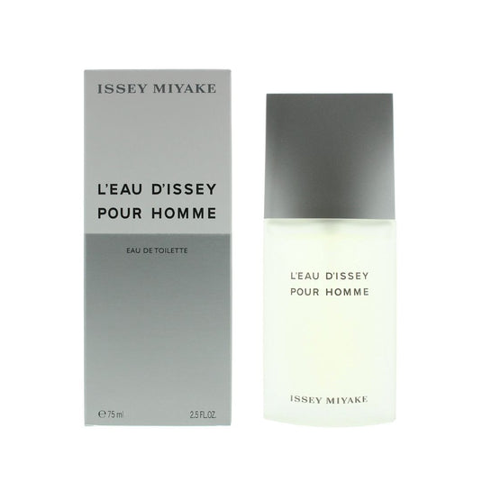 L'Eau D'Issey Pour Homme by Issey Miyake EDT Men 2.5 Oz 75 ml