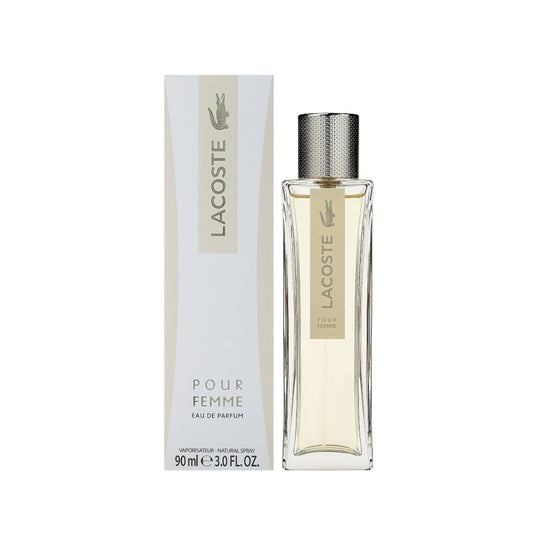 Lacoste Pour Femme EDP Women 3 oz 90 ml - A timeless woman's fragrance that perfectly balances freshness and warmth.