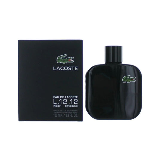 Lacoste Eau De Lacoste L.12.12 Noir Intense EDT Men 3.4 Oz 100 ml