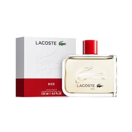 Lacoste Red Style In Play EDT Men 4.2 Oz 125 ml