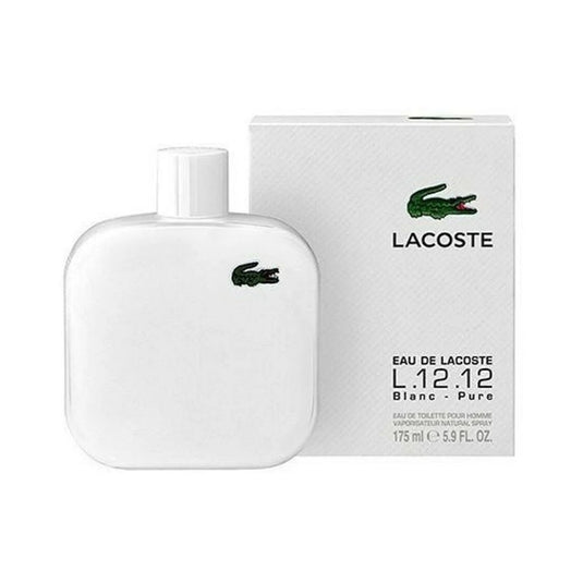 Lacoste Eau De Lacoste L.12.12 Blanc EDT Men 5.9 Oz 175 ml - A fresh and woody men's fragrance for both daytime and evening wear.