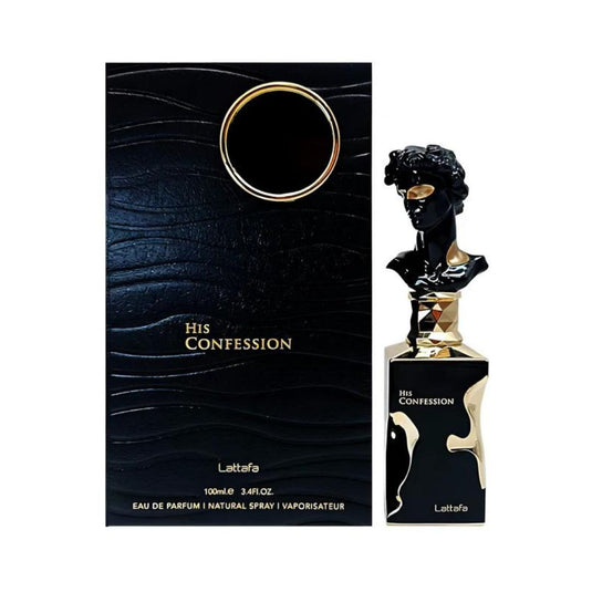 Lattafa His Confession EDP Men 3.4 Oz 100 ml