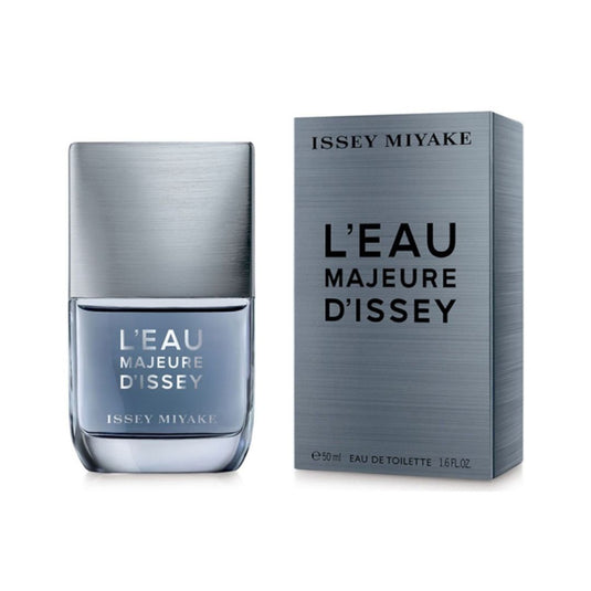 L'Eau Majeure d'Issey EDT by Issey Miyake Men 1.7 Oz 50 ml - a powerful cologne that blends citrus and aquatic notes. Ideal for casual and formal occasions