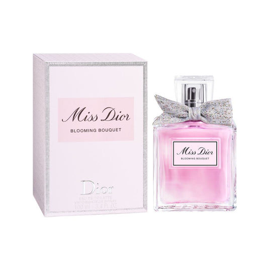 Miss Dior Blooming Bouquet EDT by Christian Dior Women 3.4 Oz 100 ml - A delicate floral fragrance with notes of peony, rose, and white musk.