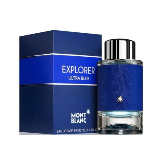 Mont Blanc Explorer Ultra Blue EDP Men 3.4 Oz 100 ml - A classic Adventurous fragrance for men