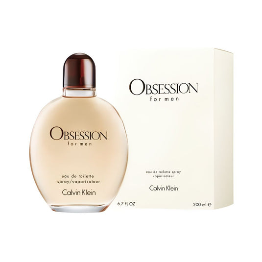 ObsessionCalvinKleinEDTMen 6.7 Oz 200 ml